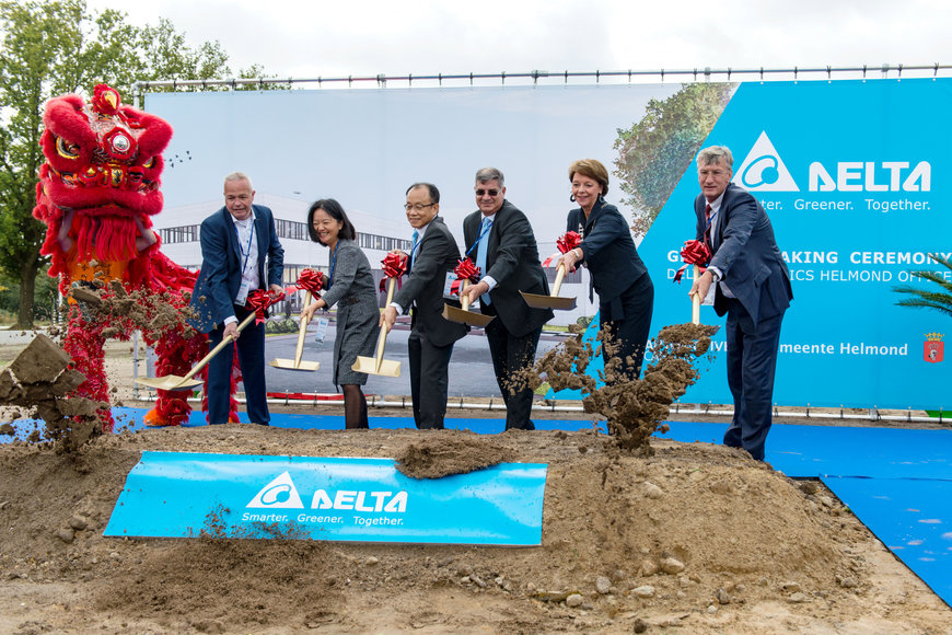 Delta Announces the Groundbreaking of its New Office Building at the Automotive Campus in Helmond, the Netherlands